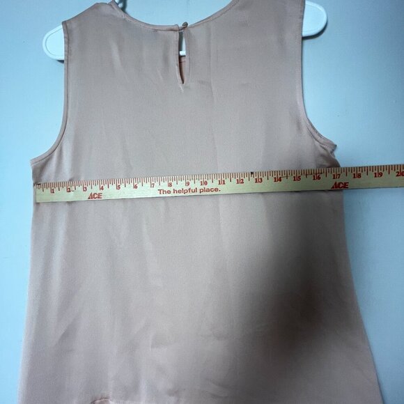Nwt Tommy Hilfiger Small Dress Ruffle Sleeveless Top Boho Beach Sand Lightweight - Picture 3 of 8